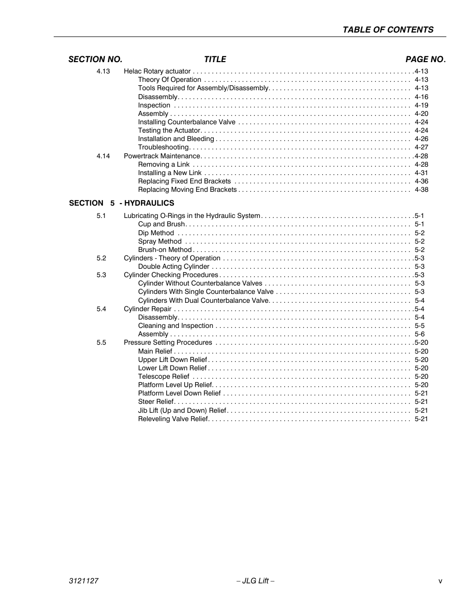 JLG M450 ANSI Service Manual User Manual | Page 9 / 258