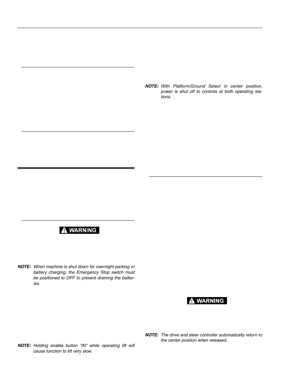 JLG 3969electric ANSI Operator Manual User Manual | Page 24 / 44