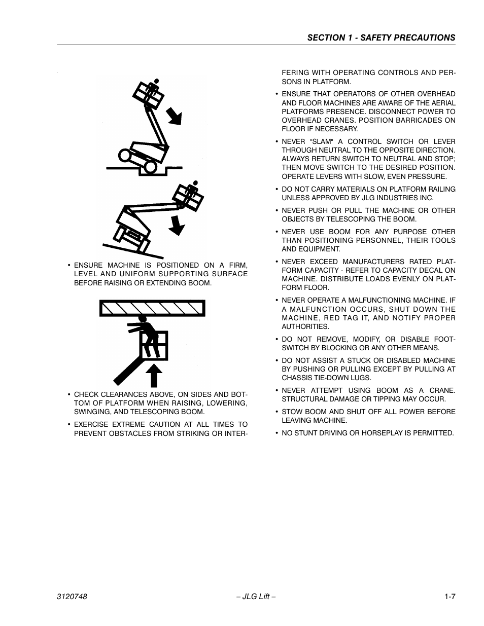 JLG 450AJ ANSI Operator Manual User Manual | Page 15 / 70
