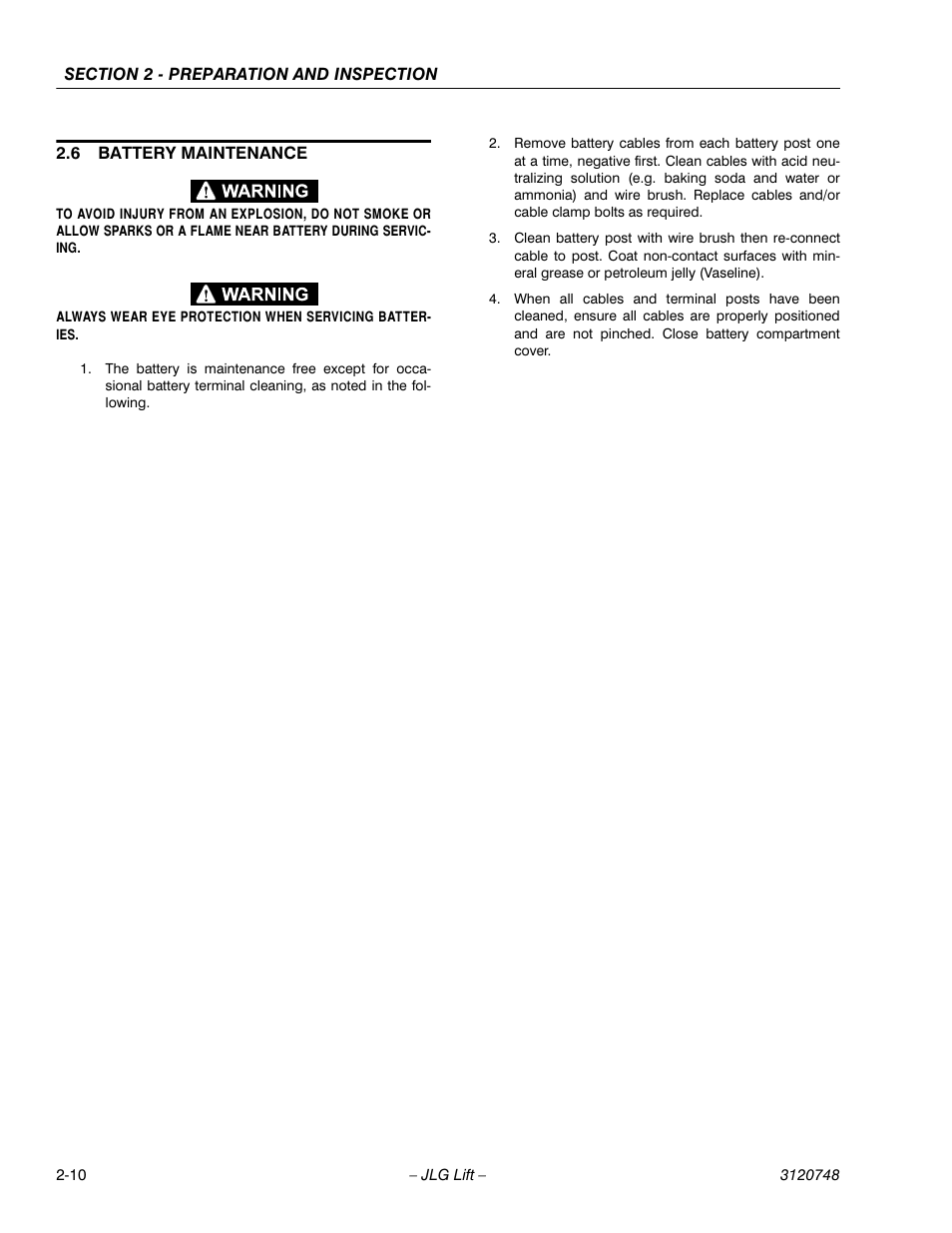JLG 450AJ ANSI Operator Manual User Manual | Page 26 / 70