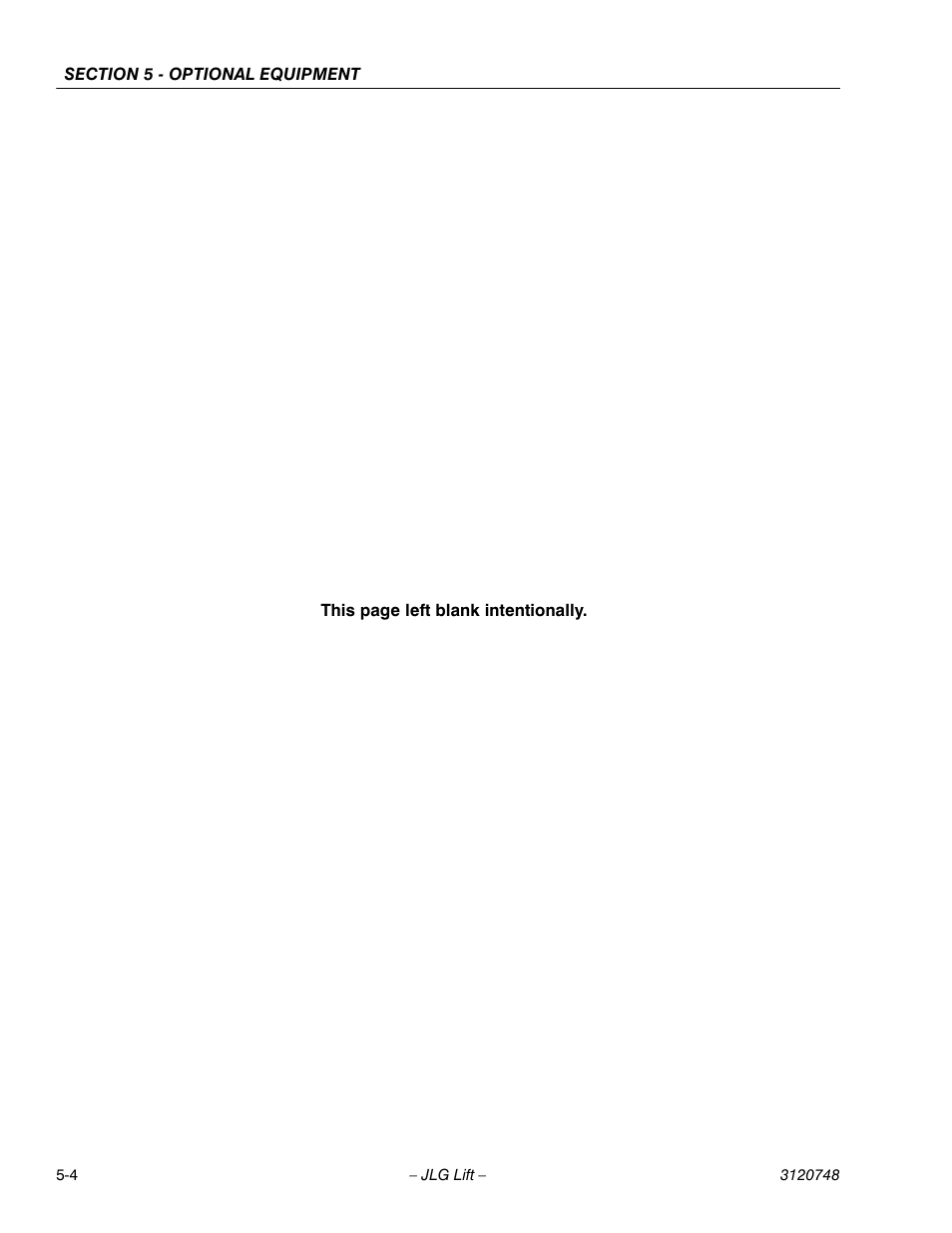 JLG 450AJ ANSI Operator Manual User Manual | Page 62 / 70