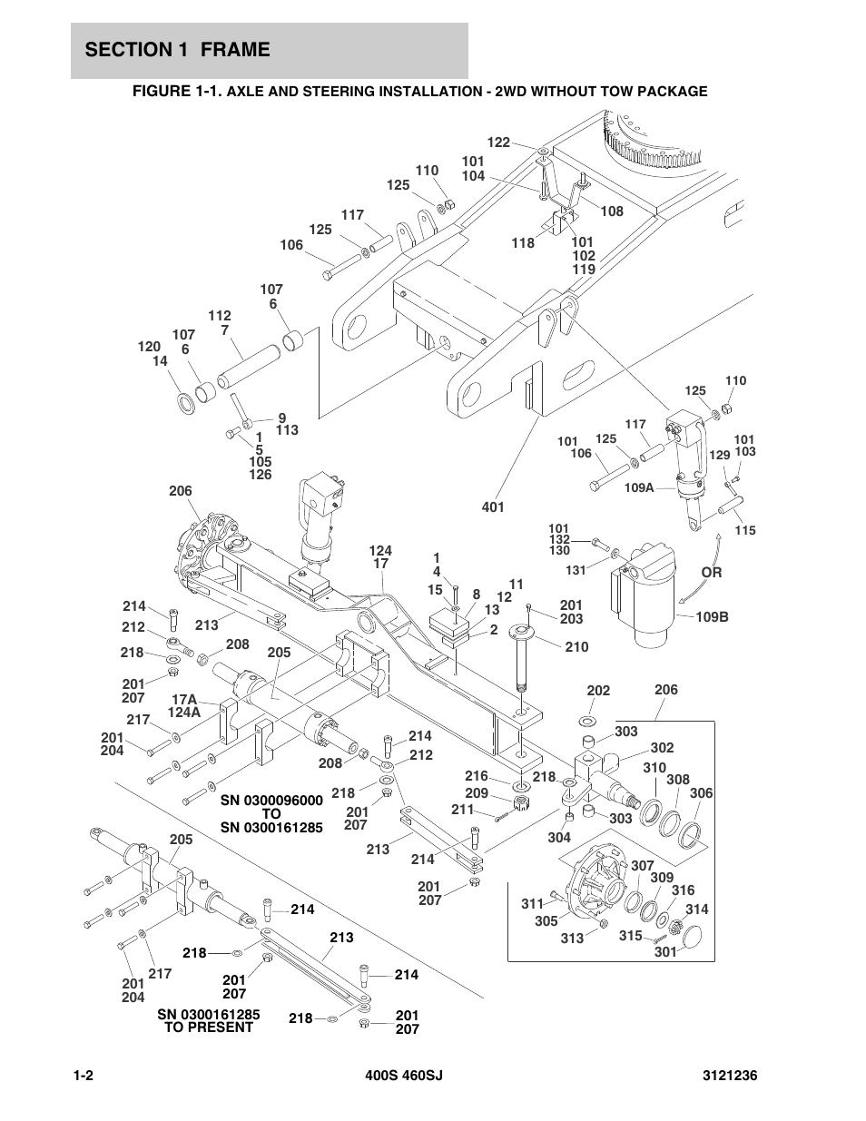 Axle a | JLG 460SJ Parts Manual User Manual | Page 10 / 430