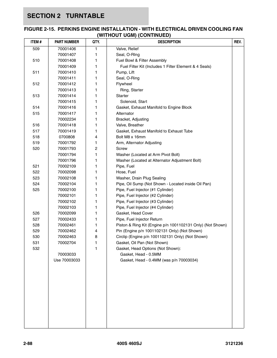 JLG 460SJ Parts Manual User Manual | Page 150 / 430
