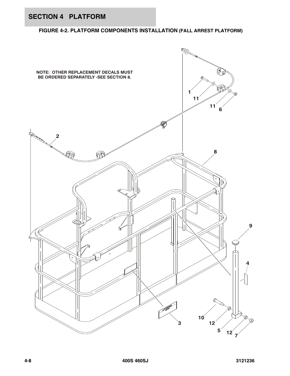 JLG 460SJ Parts Manual User Manual | Page 240 / 430