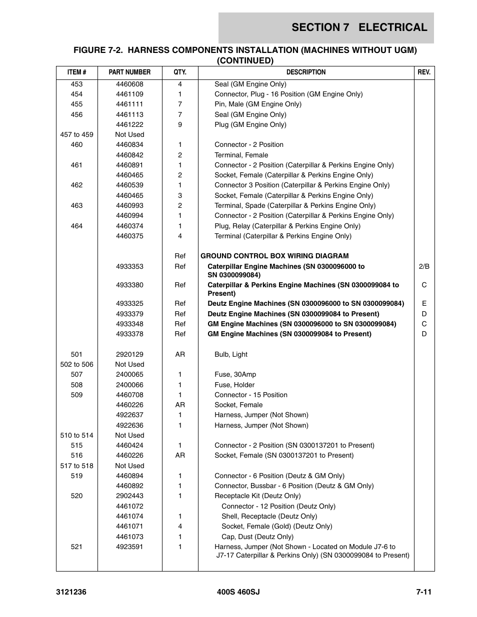 JLG 460SJ Parts Manual User Manual | Page 335 / 430