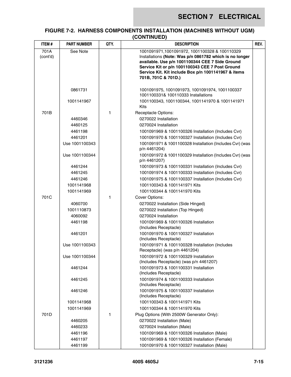 JLG 460SJ Parts Manual User Manual | Page 339 / 430