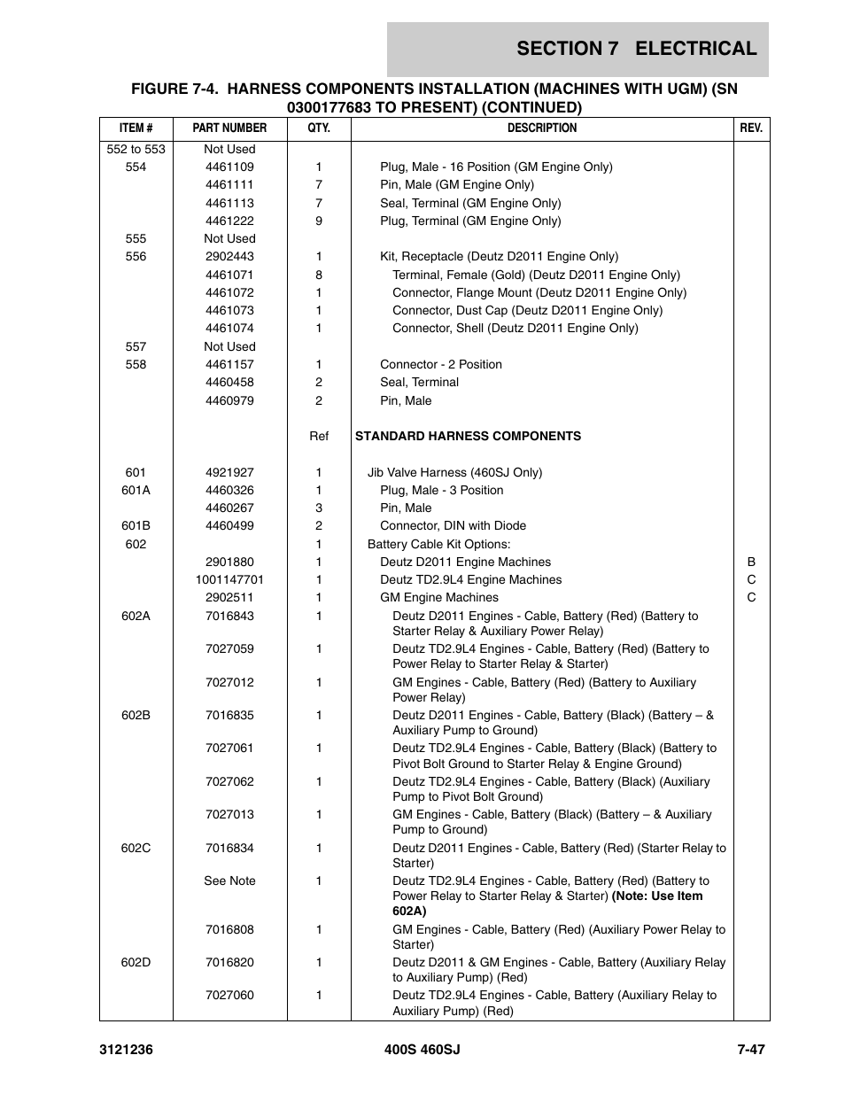JLG 460SJ Parts Manual User Manual | Page 371 / 430