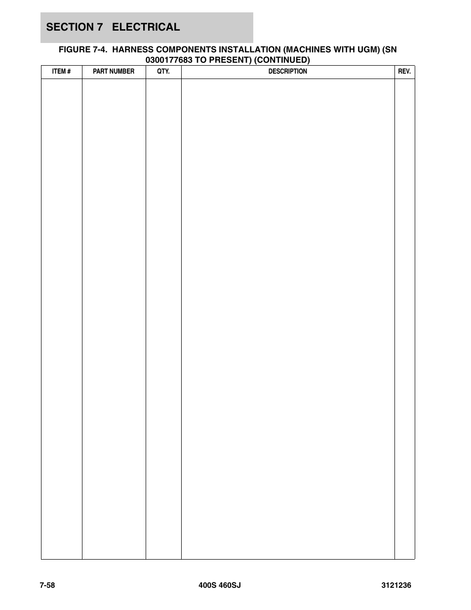 JLG 460SJ Parts Manual User Manual | Page 382 / 430