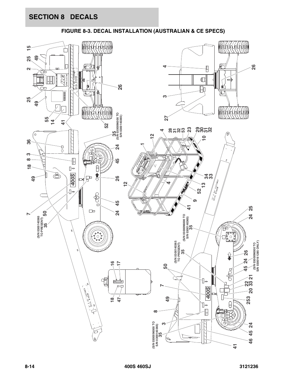 JLG 460SJ Parts Manual User Manual | Page 396 / 430