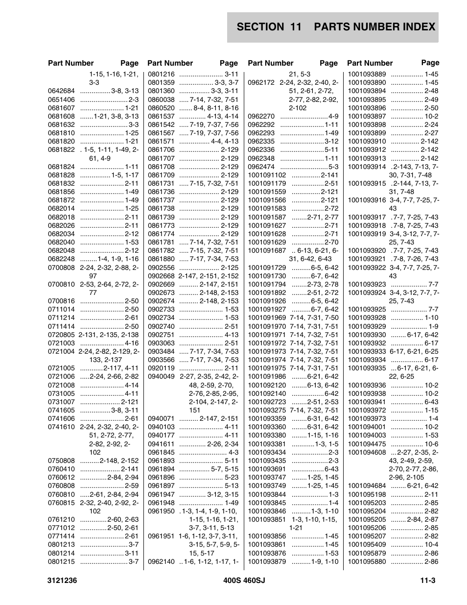 JLG 460SJ Parts Manual User Manual | Page 413 / 430
