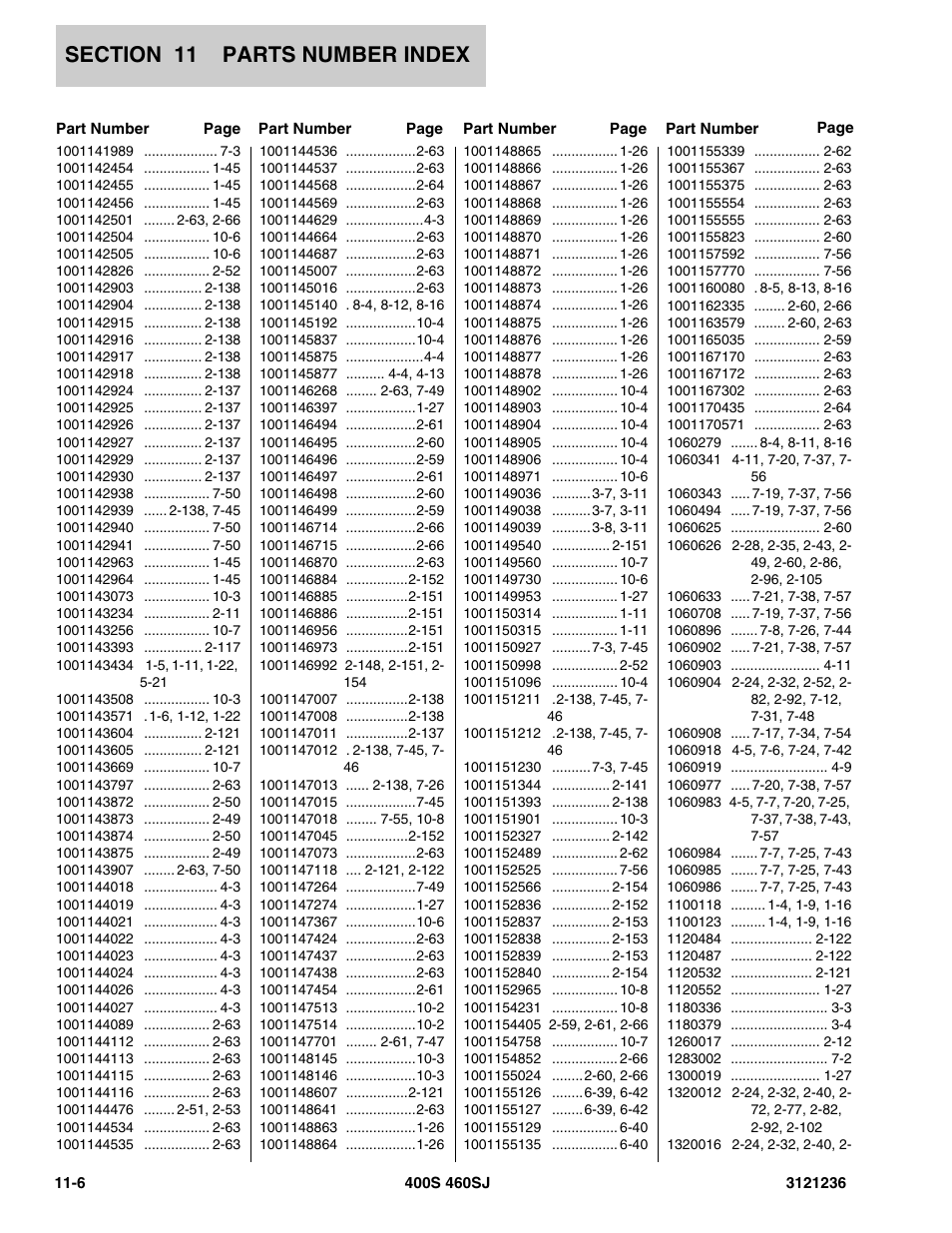 JLG 460SJ Parts Manual User Manual | Page 416 / 430