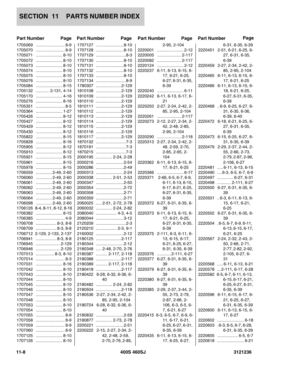 JLG 460SJ Parts Manual User Manual | Page 418 / 430