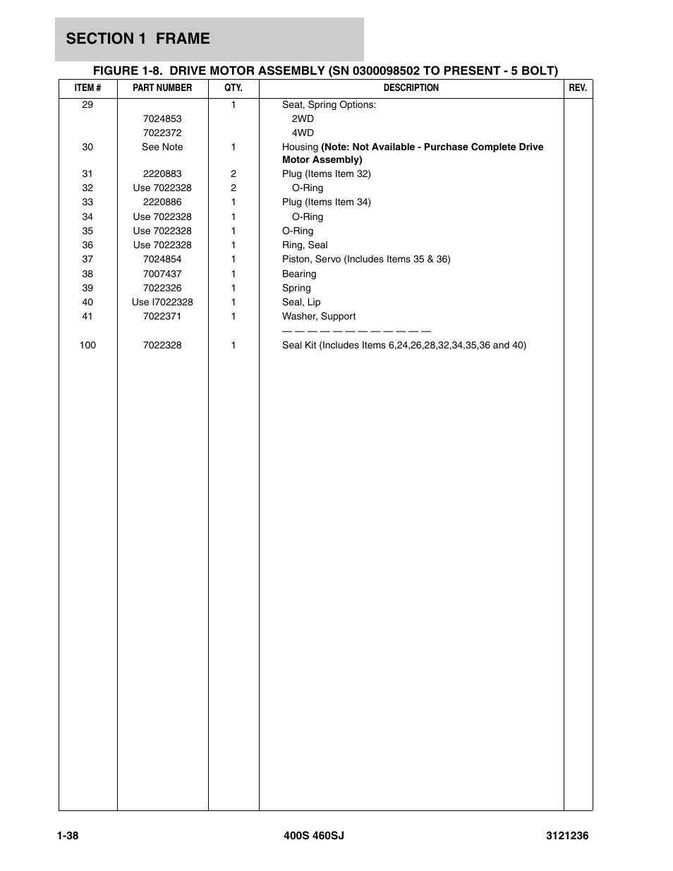 JLG 460SJ Parts Manual User Manual | Page 46 / 430