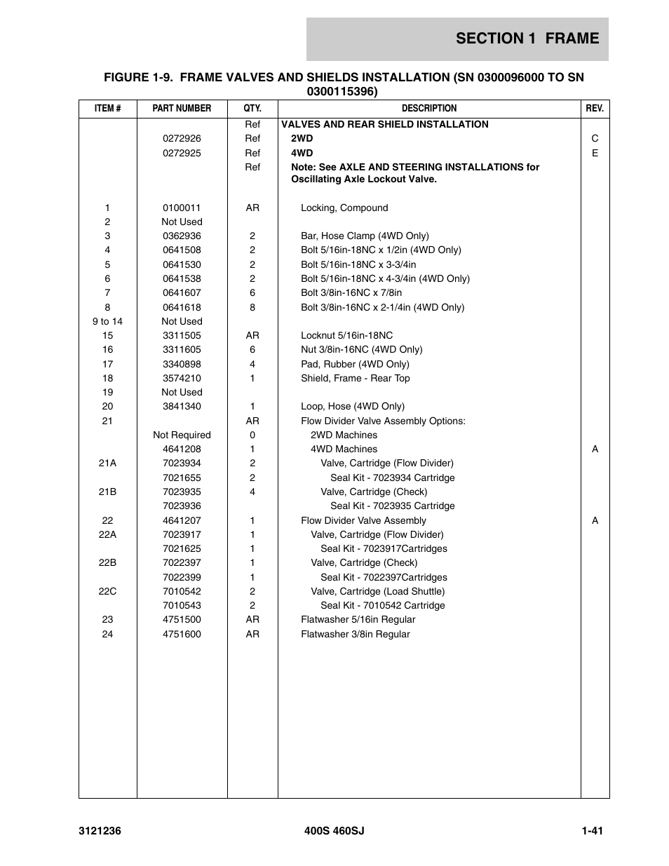 JLG 460SJ Parts Manual User Manual | Page 49 / 430