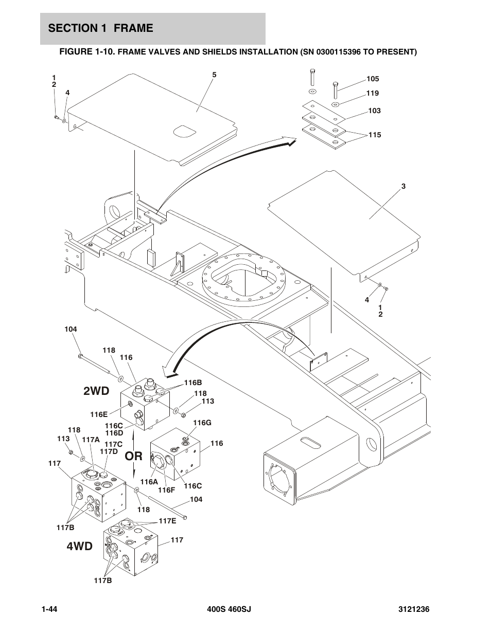 2wd 4wd | JLG 460SJ Parts Manual User Manual | Page 52 / 430