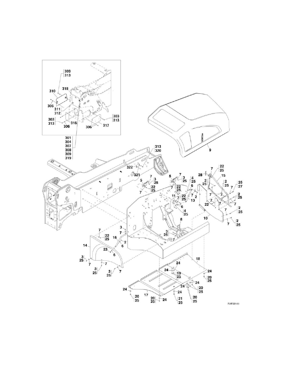 Figure 1-2. covers | JLG 4017PS Parts Manual User Manual | Page 18 / 596