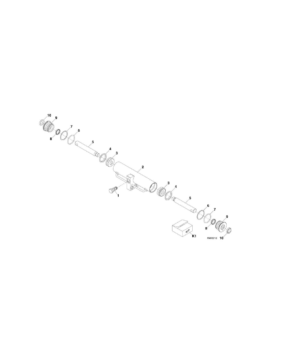 Figure 9-13. quick attach cylinder | JLG 4017PS Parts Manual User Manual | Page 448 / 596