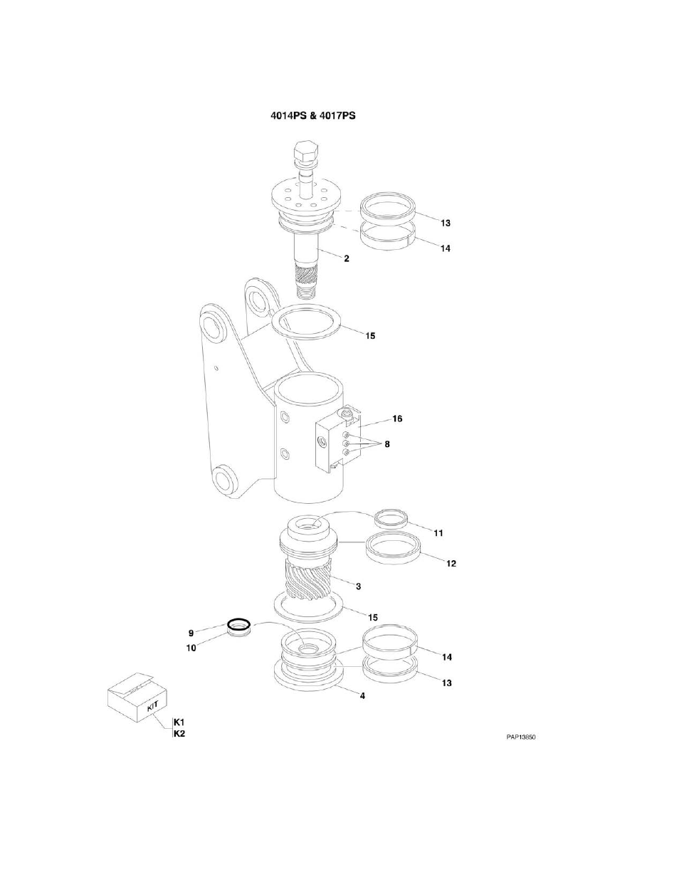 Figure 9-25. actuator assembly | JLG 4017PS Parts Manual User Manual | Page 476 / 596