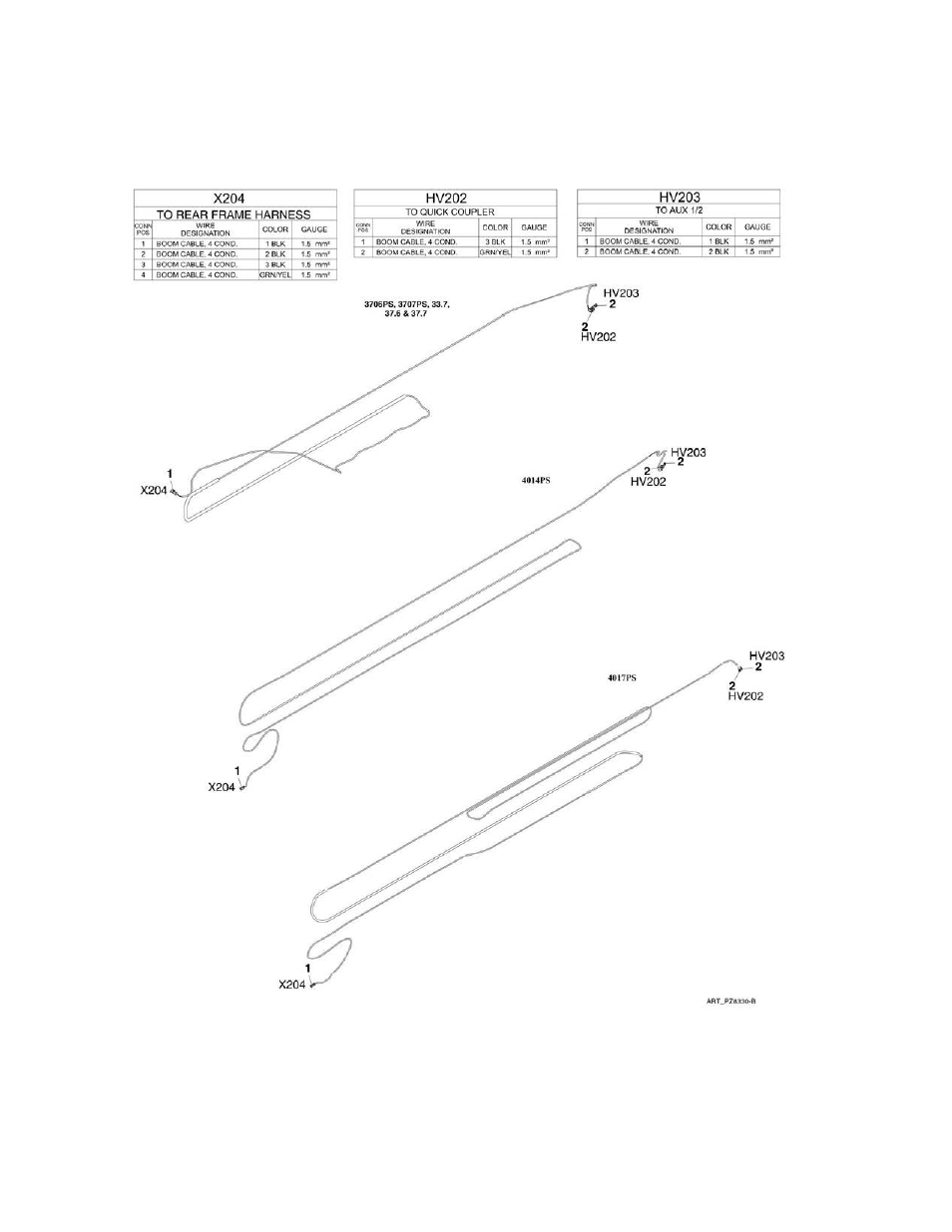 Figure 10-12. boom harness | JLG 4017PS Parts Manual User Manual | Page 522 / 596
