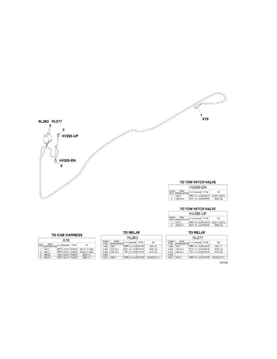 Figure 10-20. tow hitch harness | JLG 4017PS Parts Manual User Manual | Page 538 / 596