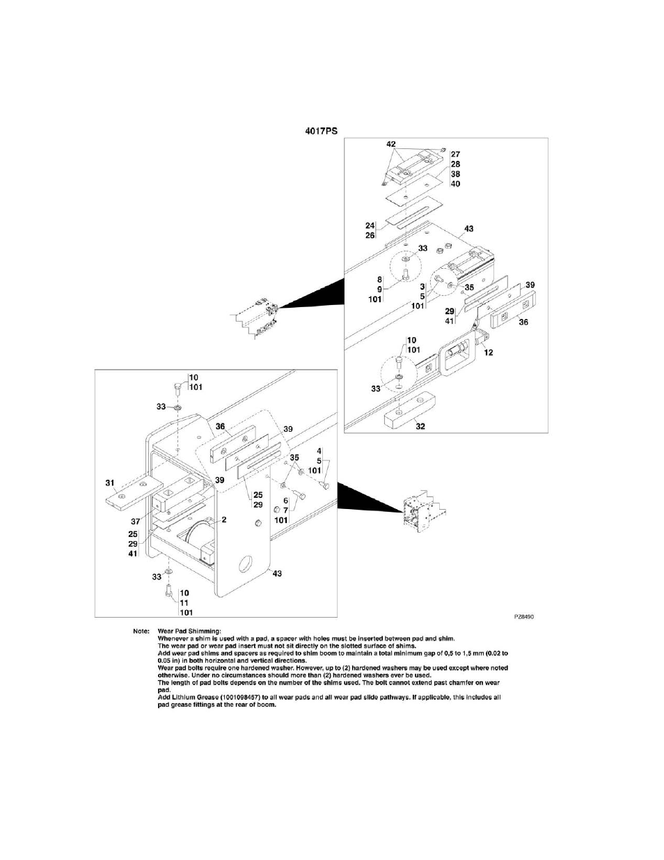 Figure 2-11. third boom section | JLG 4017PS Parts Manual User Manual | Page 64 / 596