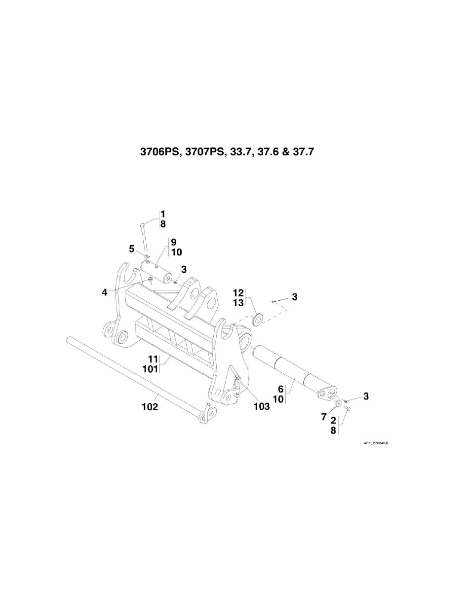 Figure 2-24. manitou manual quick attach | JLG 4017PS Parts Manual User Manual | Page 90 / 596