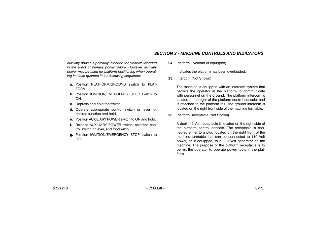 JLG 150HAX Operator Manual User Manual | Page 51 / 110