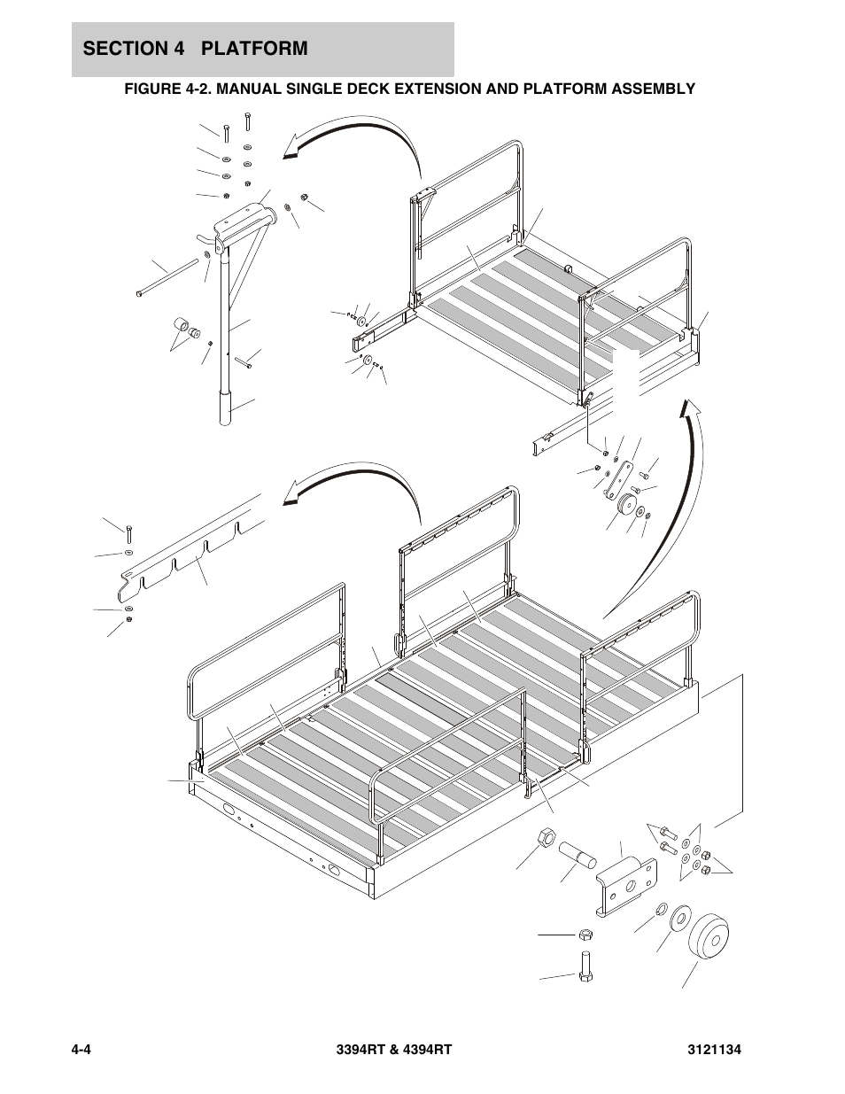 JLG 4394RT ANSI Parts Manual User Manual | Page 124 / 212