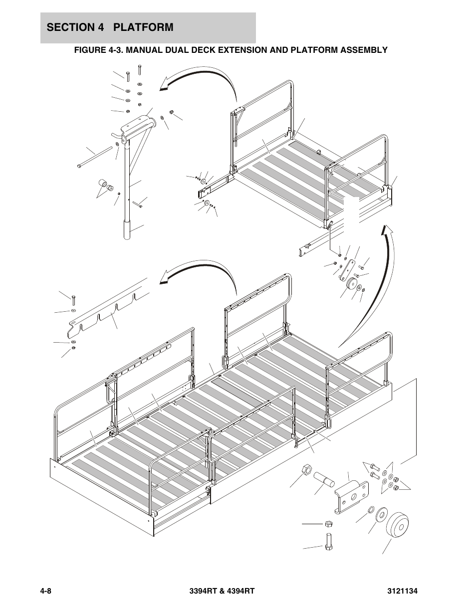 JLG 4394RT ANSI Parts Manual User Manual | Page 128 / 212