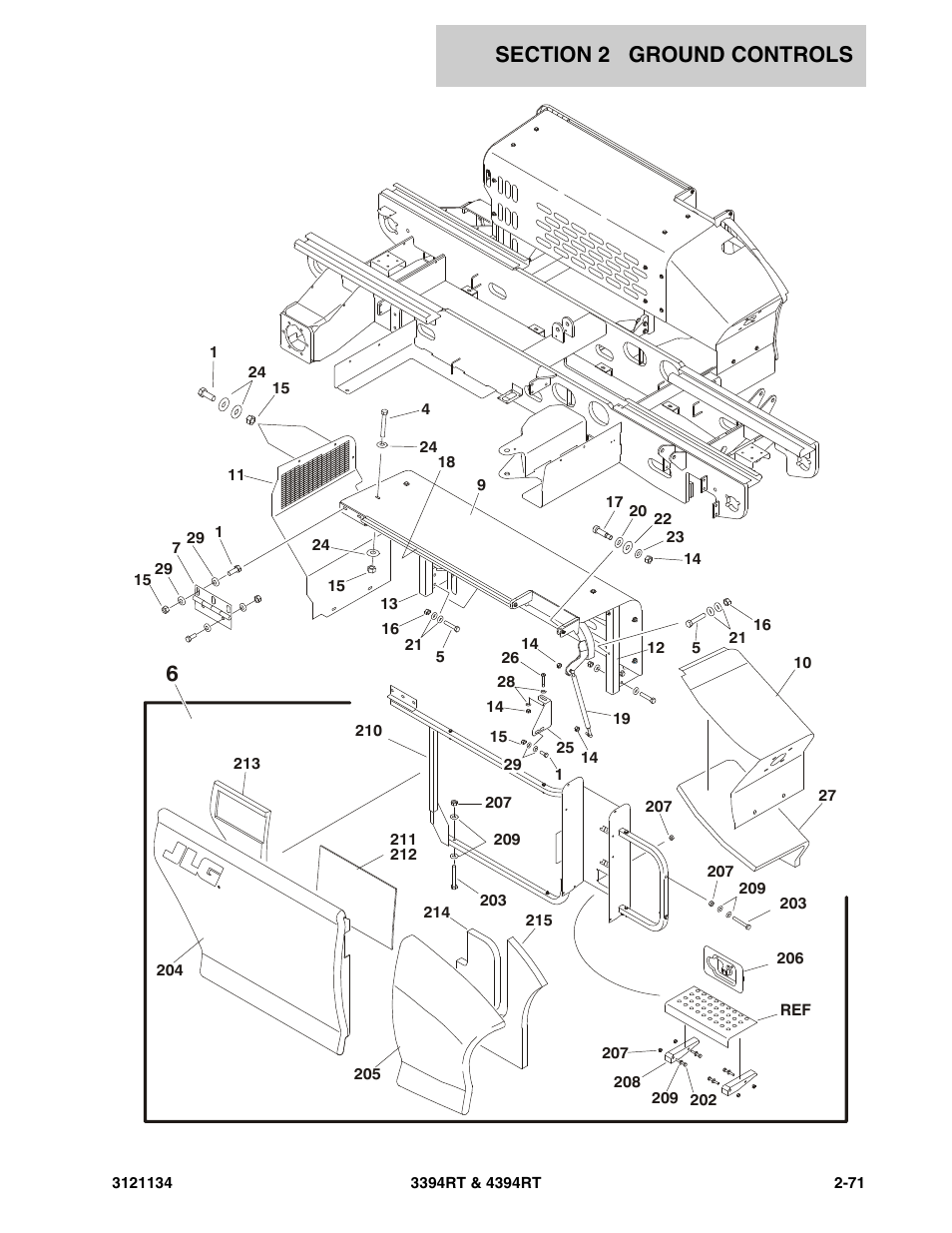 JLG 4394RT ANSI Parts Manual User Manual | Page 99 / 212