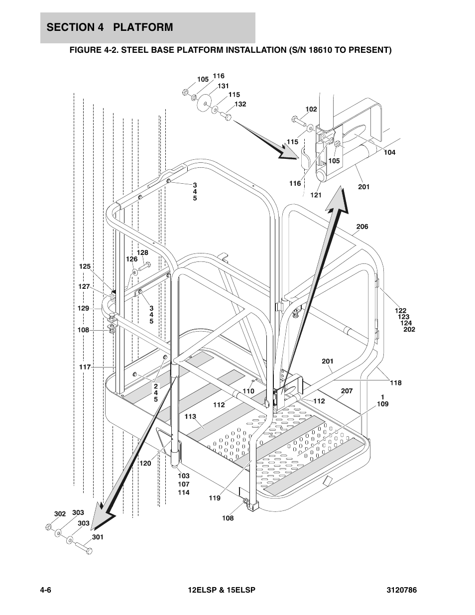 JLG 15ELSP User Manual | Page 48 / 78