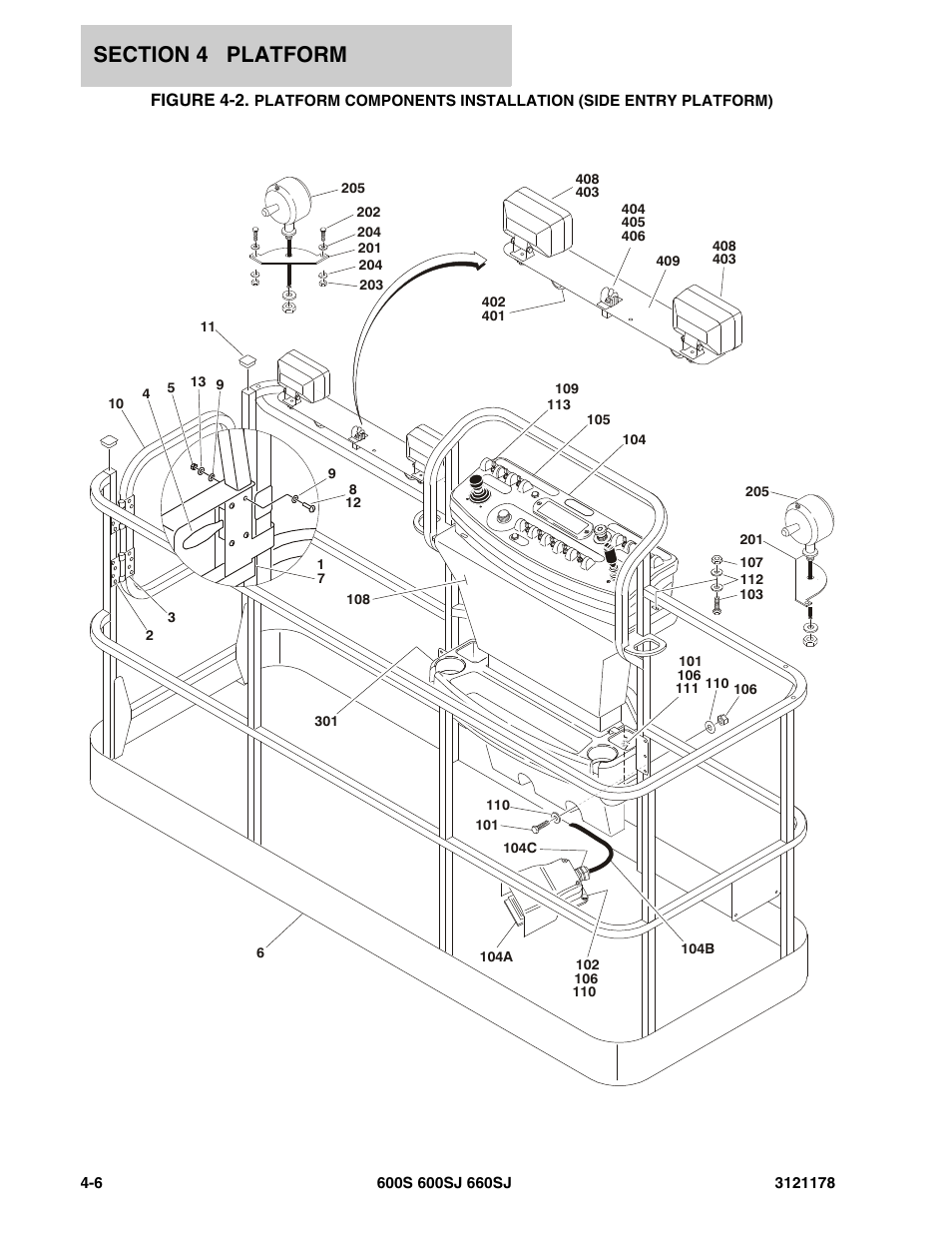 JLG 660SJ ANSI Parts Manual User Manual | Page 220 / 346