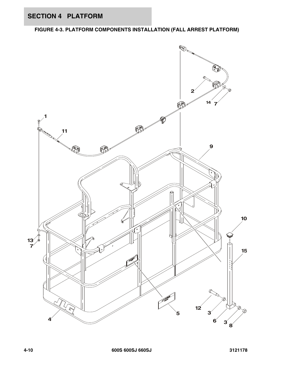 JLG 660SJ ANSI Parts Manual User Manual | Page 224 / 346