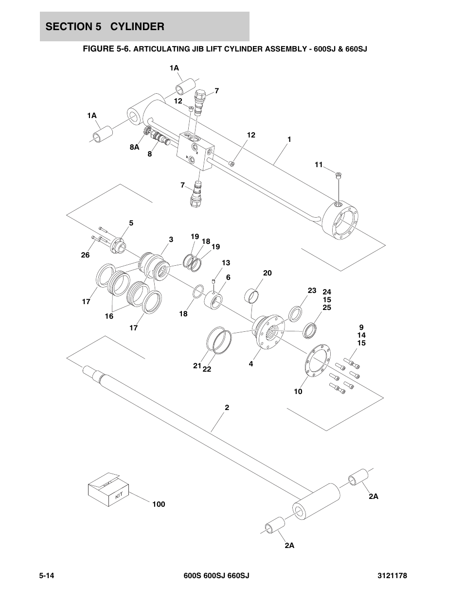 JLG 660SJ ANSI Parts Manual User Manual | Page 258 / 346