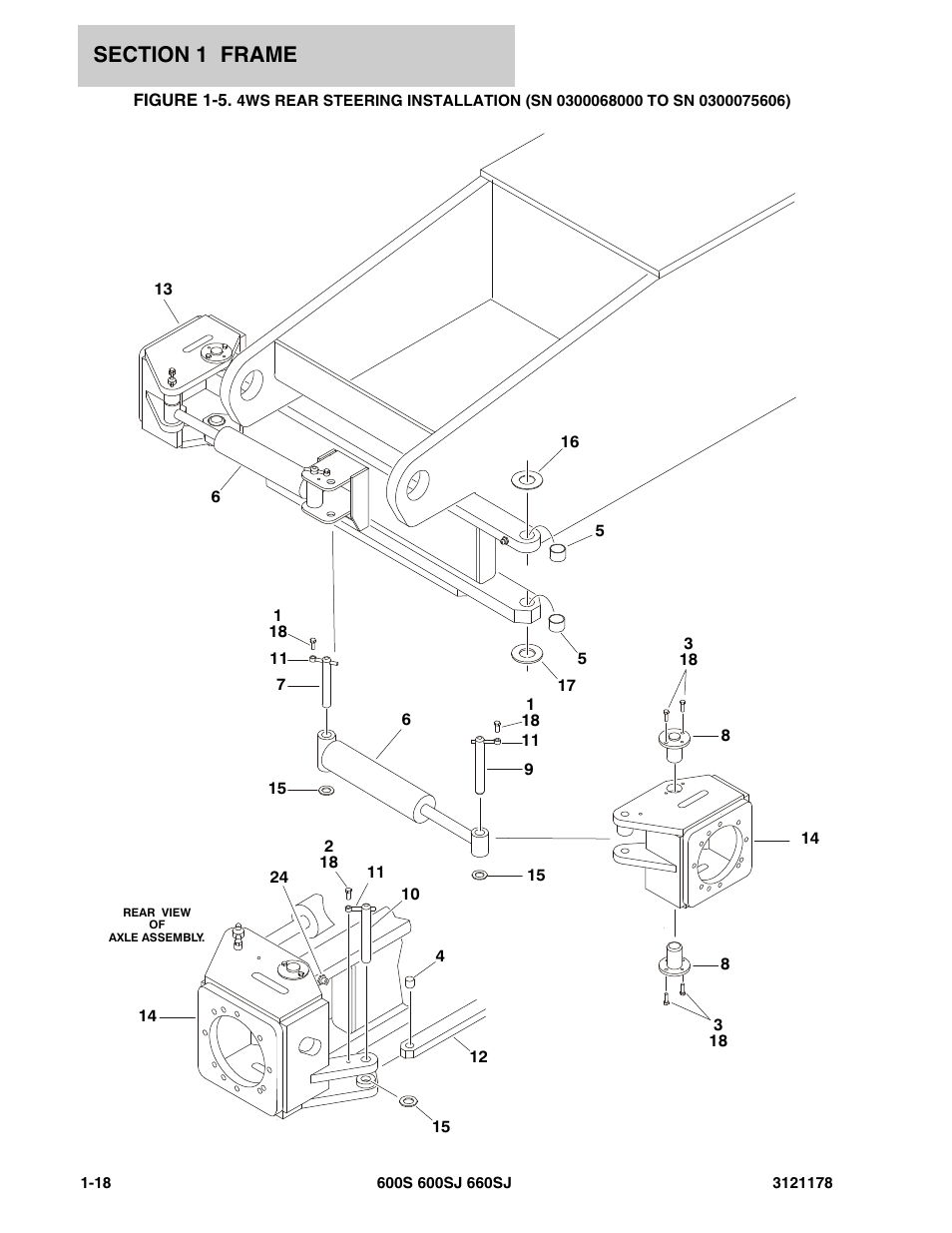 4ws rear st | JLG 660SJ ANSI Parts Manual User Manual | Page 26 / 346