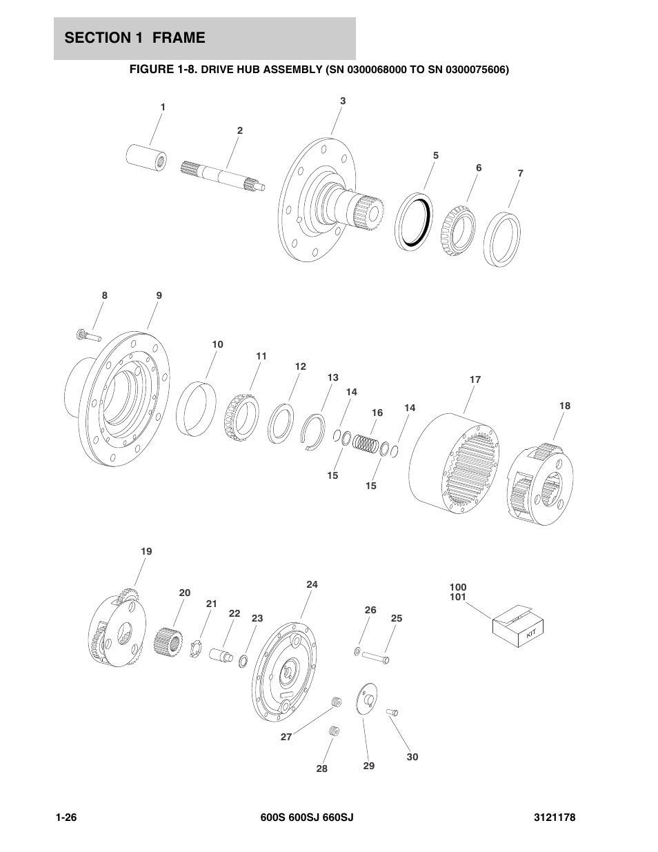 JLG 660SJ ANSI Parts Manual User Manual | Page 34 / 346