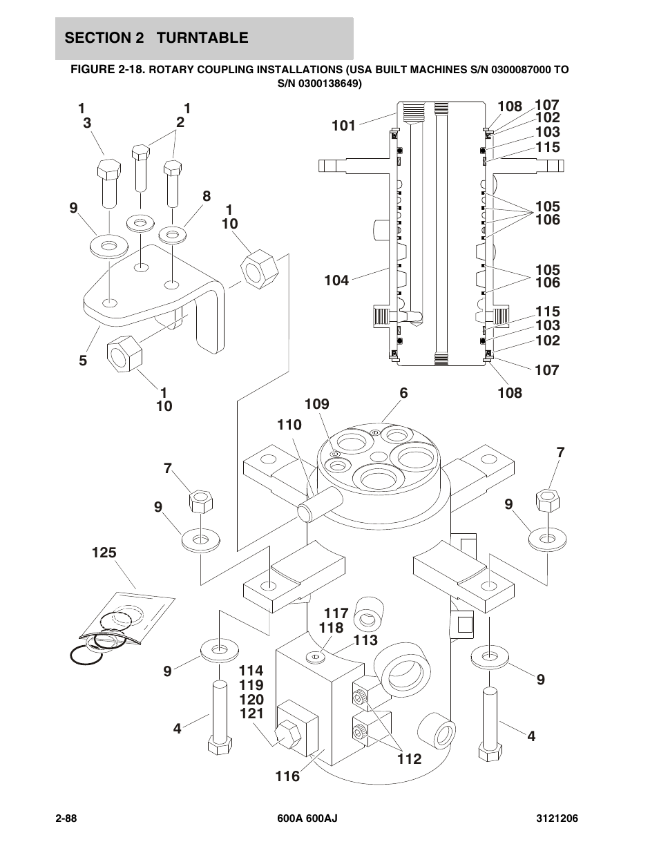 JLG 600A_AJ Parts Manual User Manual | Page 130 / 428