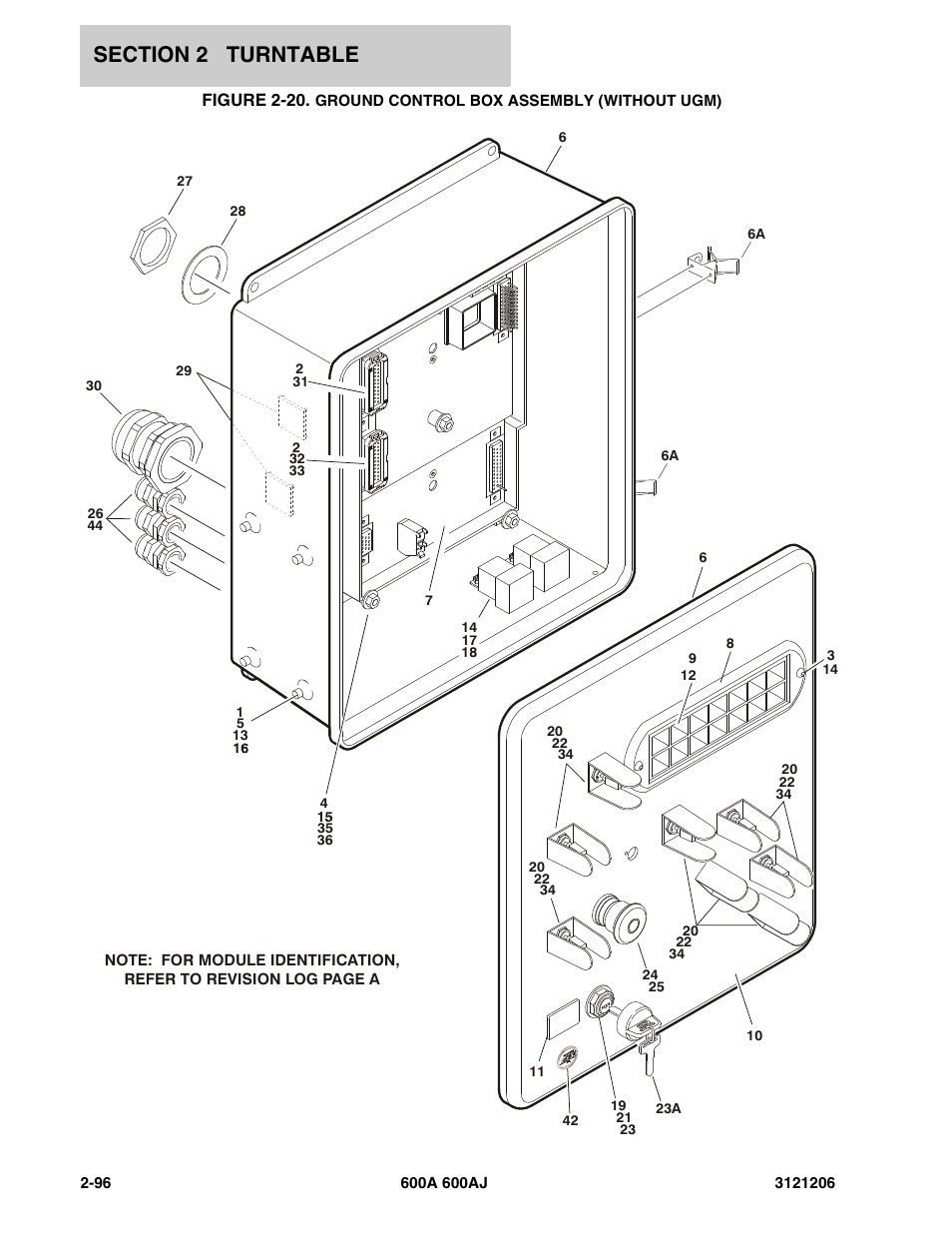 Figure 2-20 | JLG 600A_AJ Parts Manual User Manual | Page 138 / 428