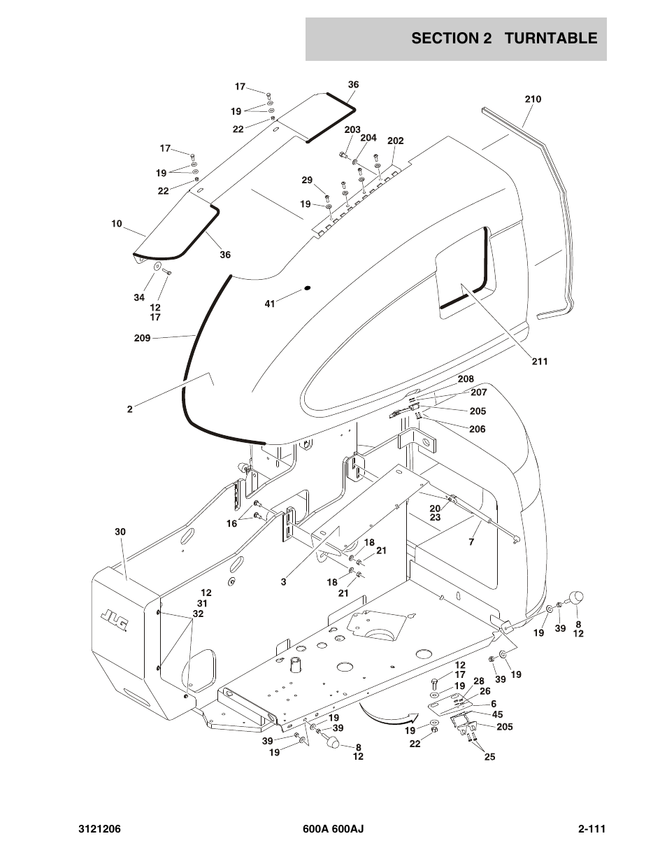 JLG 600A_AJ Parts Manual User Manual | Page 153 / 428