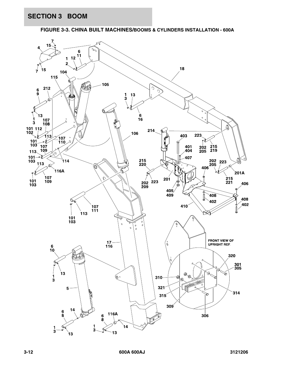 JLG 600A_AJ Parts Manual User Manual | Page 206 / 428