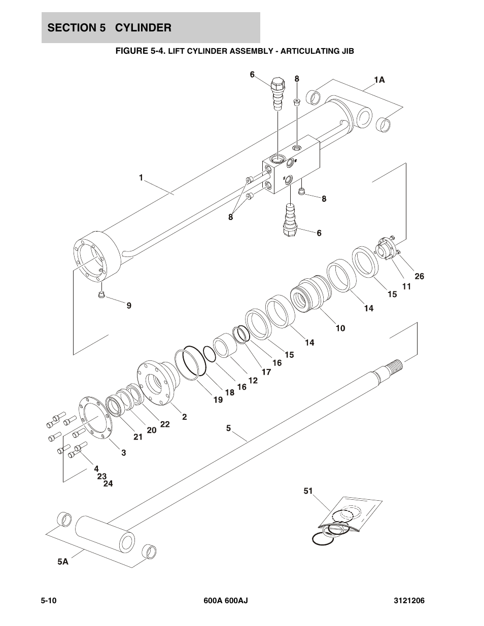 JLG 600A_AJ Parts Manual User Manual | Page 268 / 428