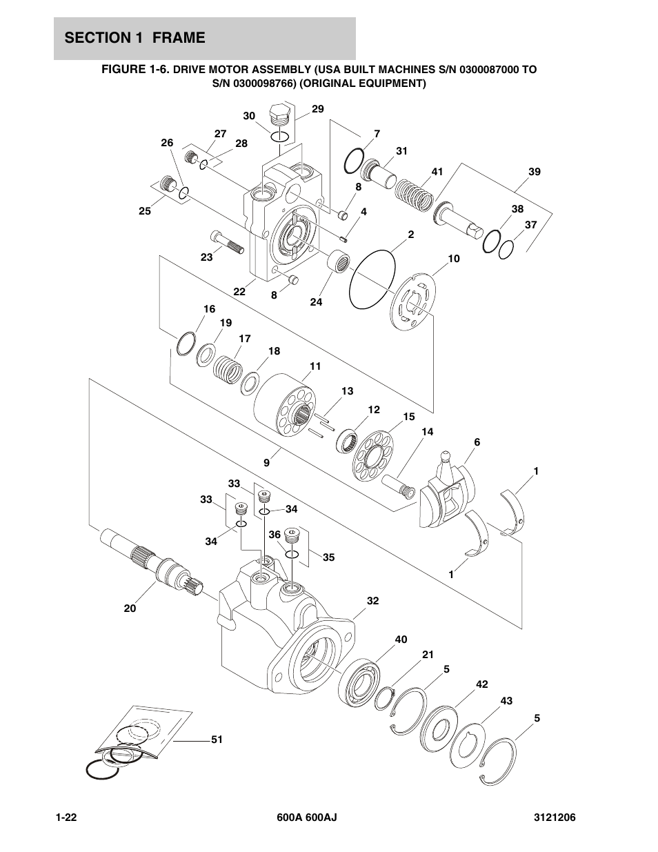 Driv | JLG 600A_AJ Parts Manual User Manual | Page 30 / 428