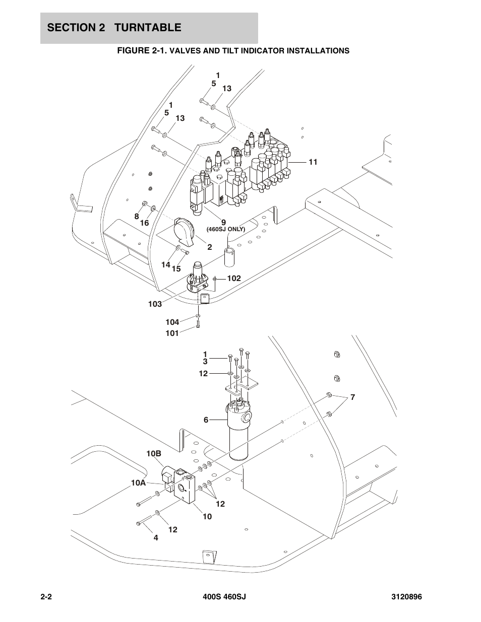 Valves | JLG 460SJ Parts Manual User Manual | Page 60 / 292