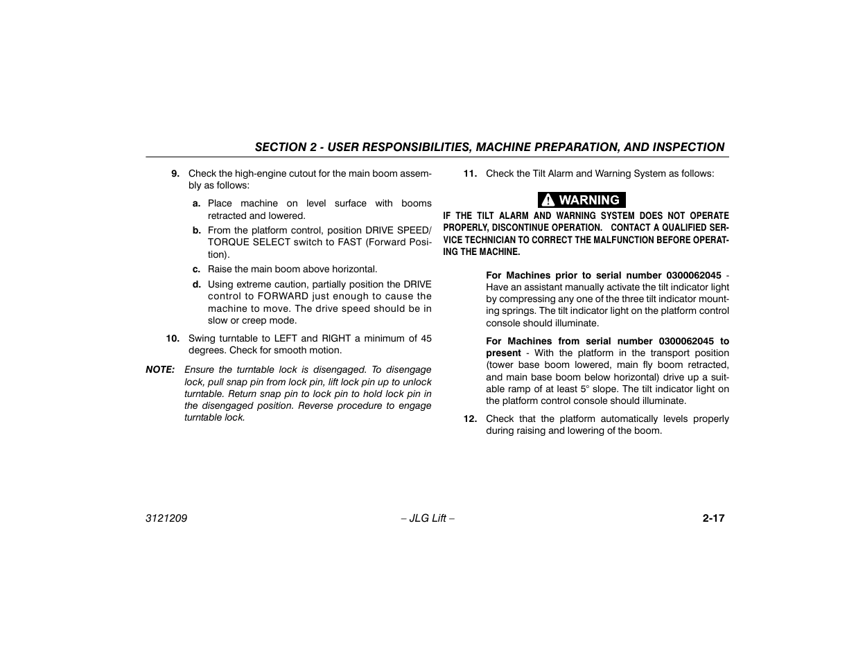 JLG 800A_AJ Operator Manual User Manual | Page 37 / 150