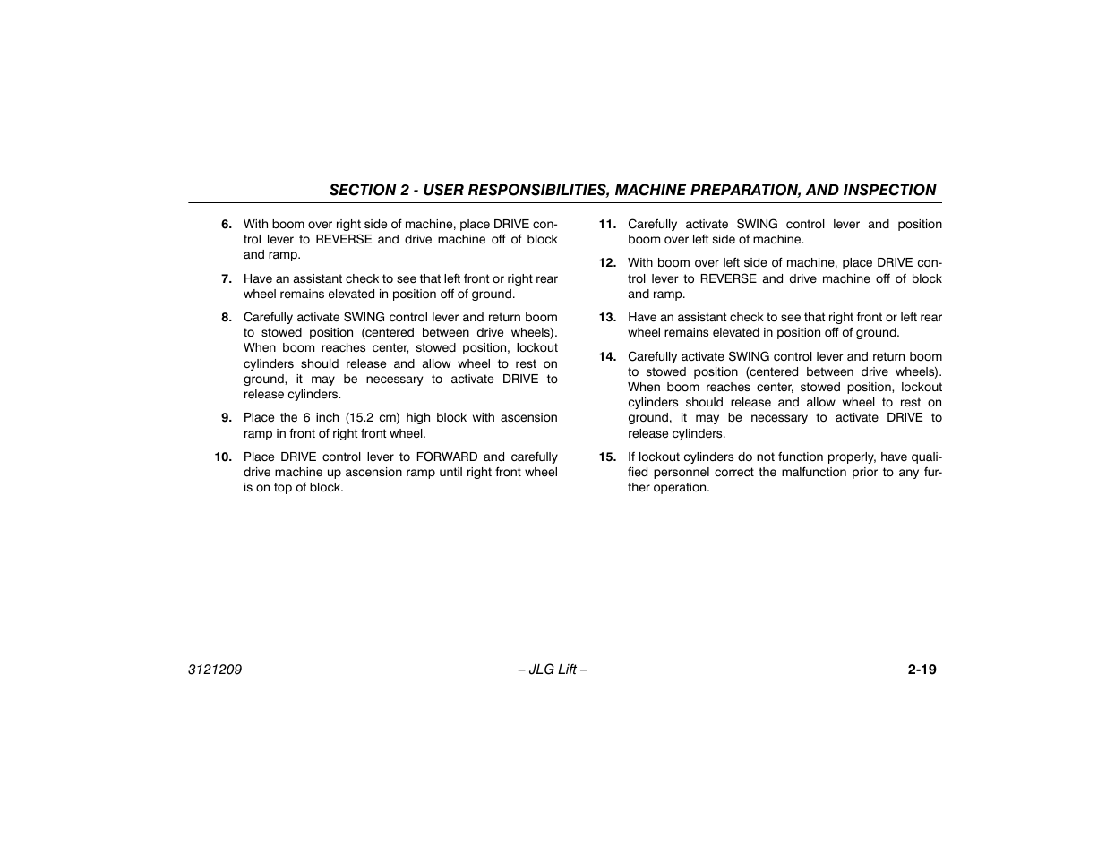 JLG 800A_AJ Operator Manual User Manual | Page 39 / 150