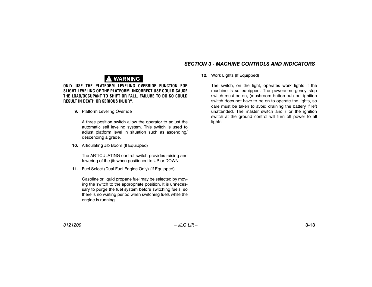 JLG 800A_AJ Operator Manual User Manual | Page 53 / 150