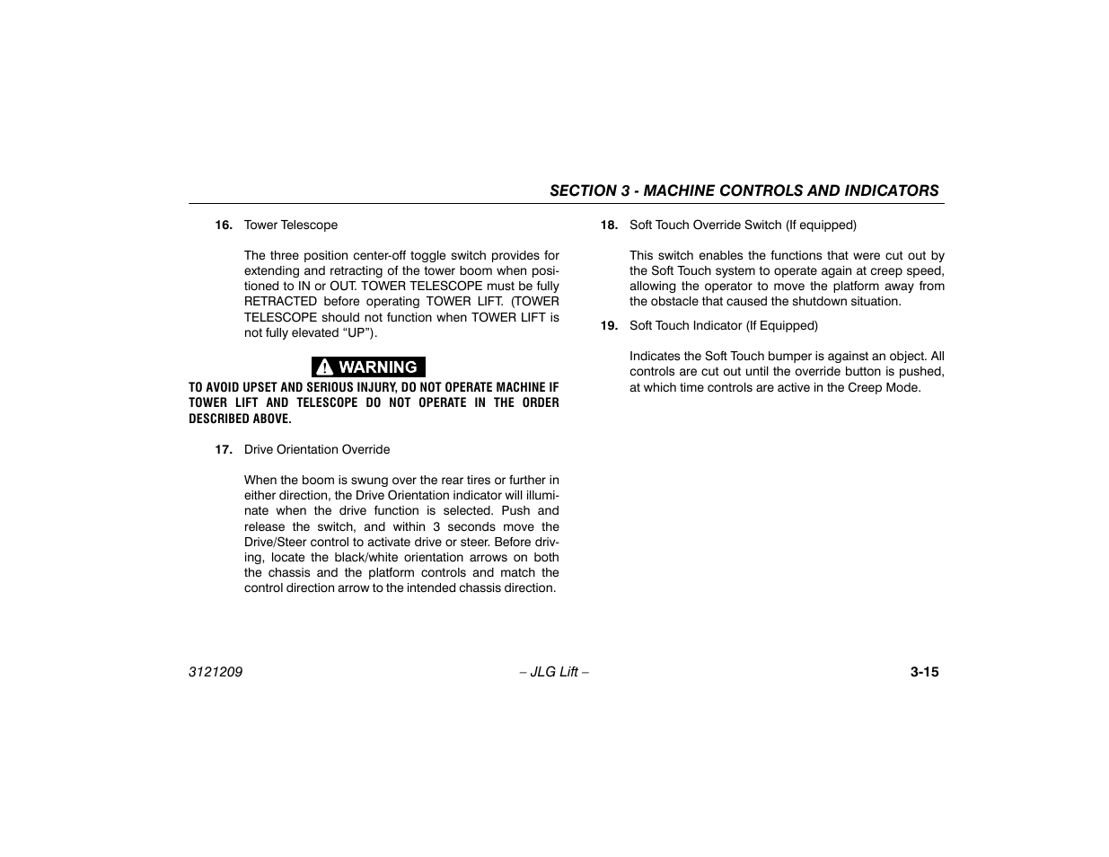 JLG 800A_AJ Operator Manual User Manual | Page 55 / 150