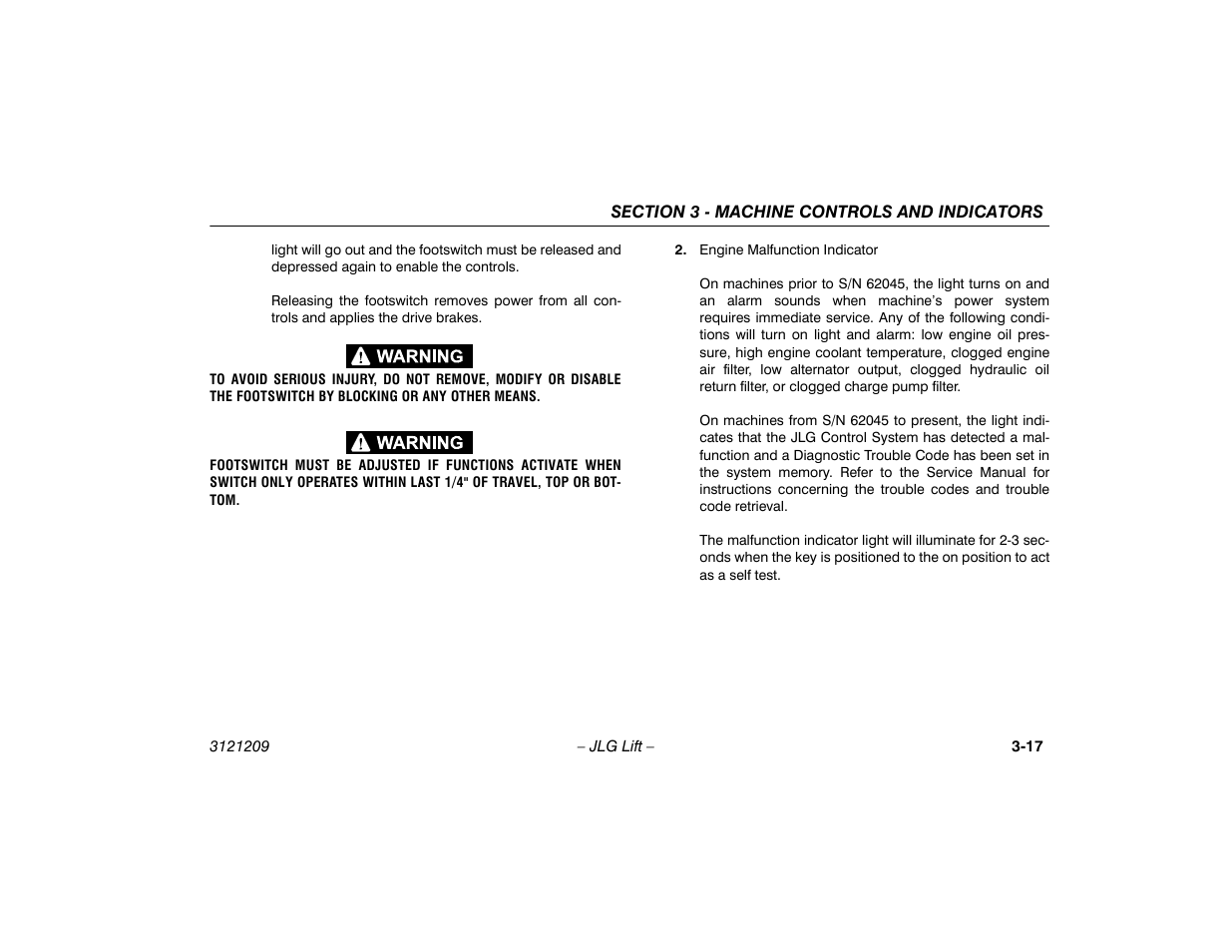 JLG 800A_AJ Operator Manual User Manual | Page 57 / 150