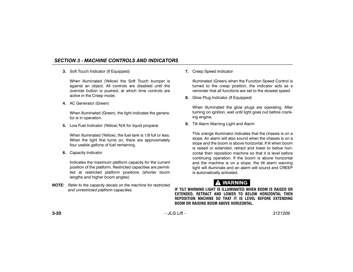 JLG 800A_AJ Operator Manual User Manual | Page 60 / 150