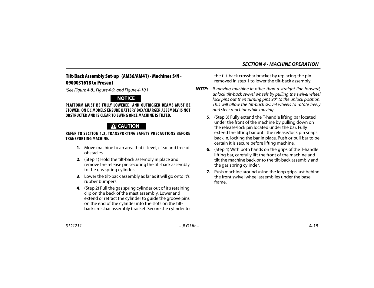 JLG 41AM Operator Manual User Manual | Page 59 / 98